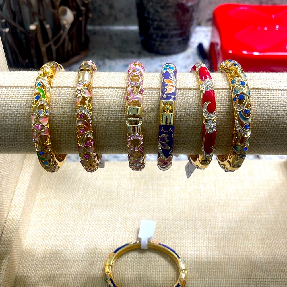 Asian style bracelets, multiple colors , brand new never worn.